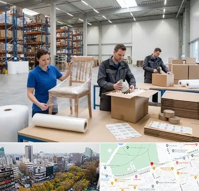 خدمات بسته بندی در بلوار کشاورز