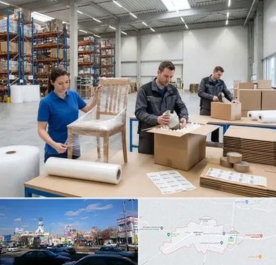 خدمات بسته بندی در ماهدشت کرج 