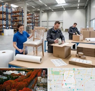 خدمات بسته بندی در منطقه 6 تهران 