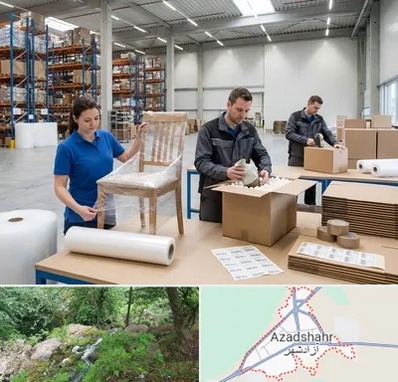 خدمات بسته بندی در آزادشهر