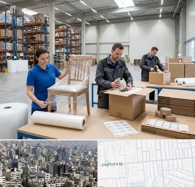 خدمات بسته بندی در جیحون 