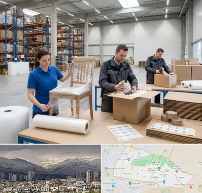 خدمات بسته بندی در منطقه 4 تهران 