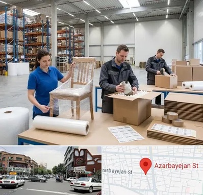 خدمات بسته بندی در خیابان آذربایجان 