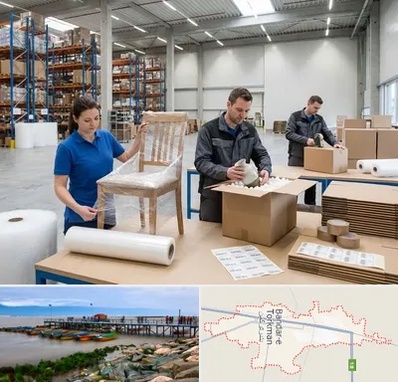 خدمات بسته بندی در بندر ترکمن