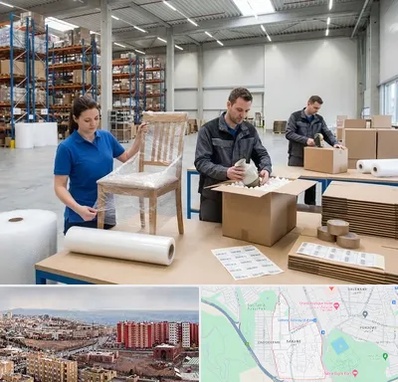 خدمات بسته بندی در سهند تبریز 