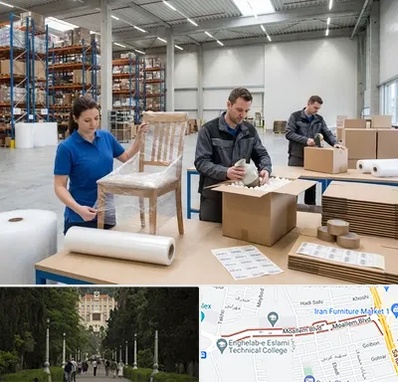 خدمات بسته بندی در بلوار معلم رشت 