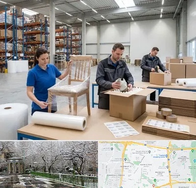 خدمات بسته بندی در باغ فیض 