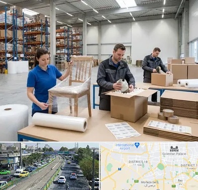 خدمات بسته بندی در جنوب تهران 