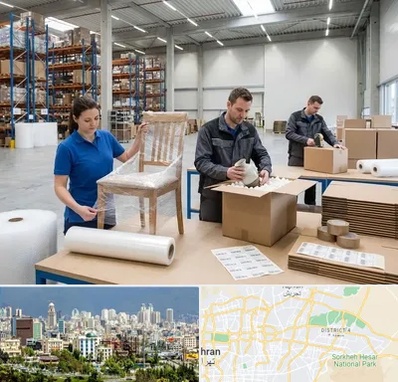 خدمات بسته بندی در شرق تهران 