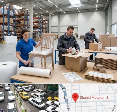 خدمات بسته بندی در مطهری تهران