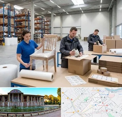 خدمات بسته بندی در عفیف آباد شیراز 