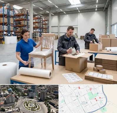 خدمات بسته بندی در زرافشان اسلامشهر 