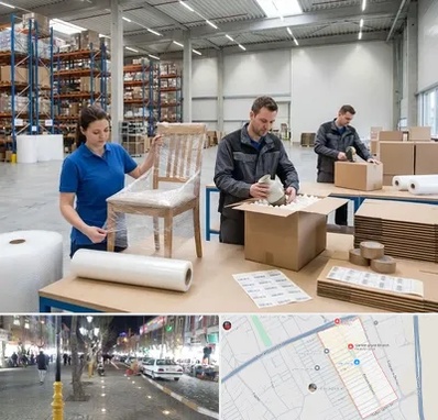 خدمات بسته بندی در باغ فیض اسلامشهر 