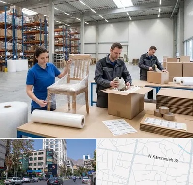 خدمات بسته بندی در کامرانیه