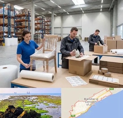 خدمات بسته بندی در بندرلنگه