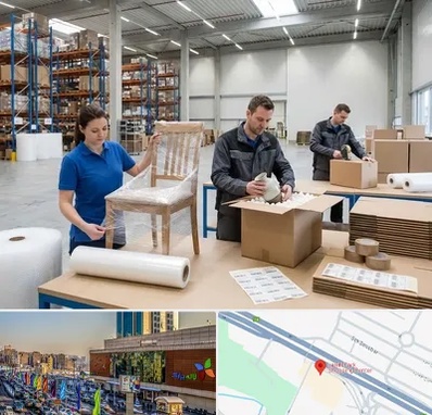 خدمات بسته بندی در لاله پارک تبریز 