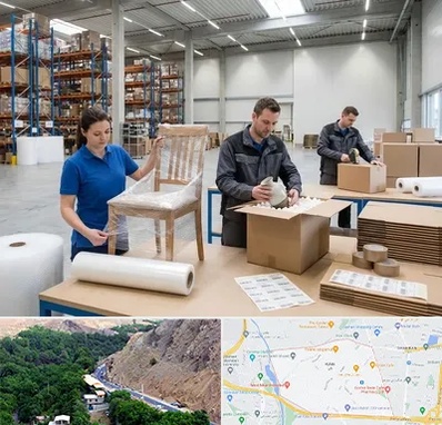 خدمات بسته بندی در کن 