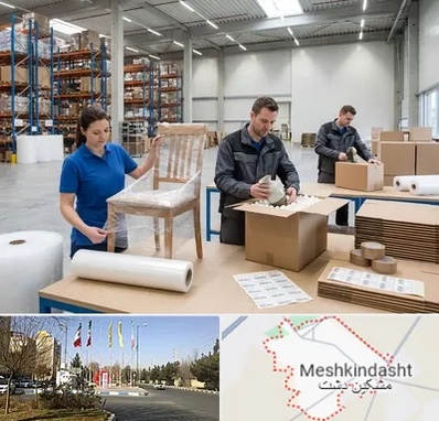 خدمات بسته بندی در مشکین دشت