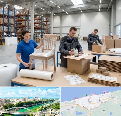 خدمات بسته بندی در بابلسر