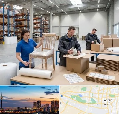 خدمات بسته بندی در غرب تهران 