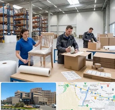 خدمات بسته بندی در صیاد شیرازی مشهد 