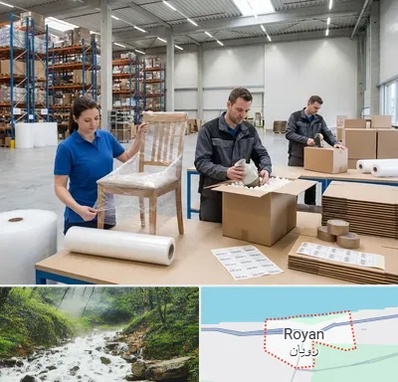 خدمات بسته بندی در رویان