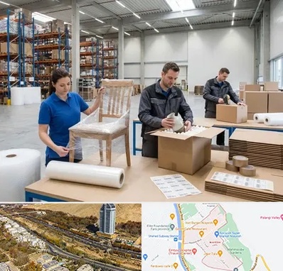 خدمات بسته بندی در خیابان نیایش شیراز 