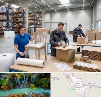 خدمات بسته بندی در دورود