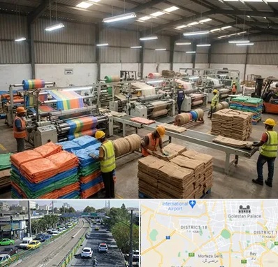 گونی در جنوب تهران 