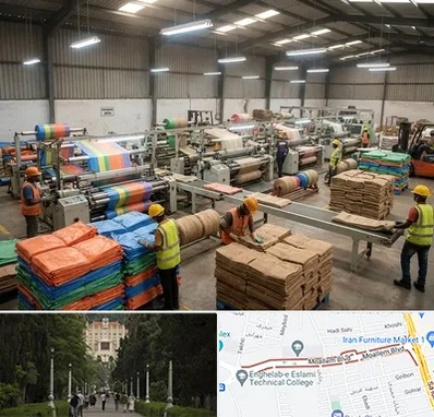 گونی در بلوار معلم رشت 