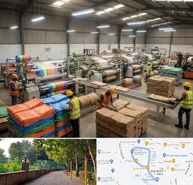 گونی در فلکه گاز رشت