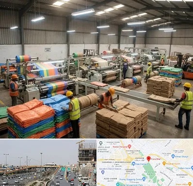 گونی در بلوار توس مشهد