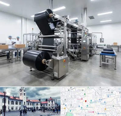 کیسه زباله در میدان شهرداری رشت