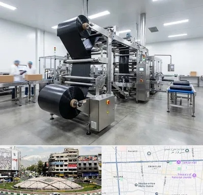 کیسه زباله در مرکز تهران