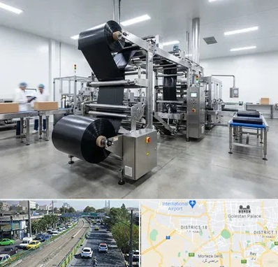 کیسه زباله در جنوب تهران