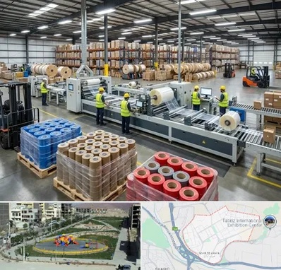 نوار چسب در مرزداران تبریز