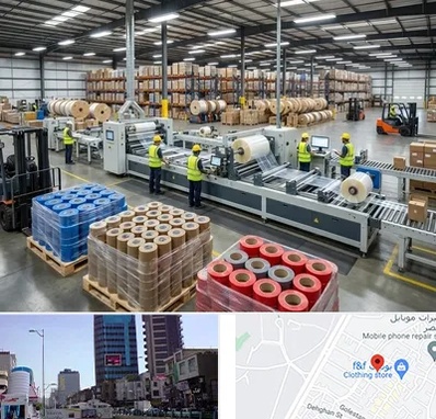 نوار چسب در چهارراه طالقانی کرج 