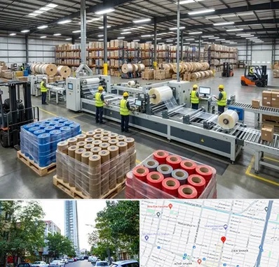 نوار چسب در امامت مشهد