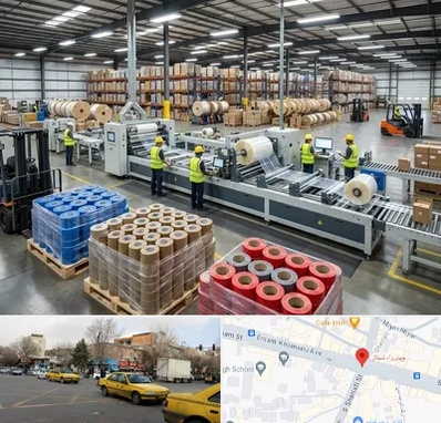 نوار چسب در شهناز تبریز