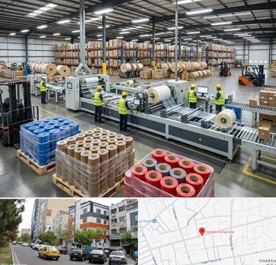 نوار چسب در هفده شهریور تبریز