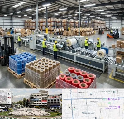 نوار چسب در مرکز تهران 