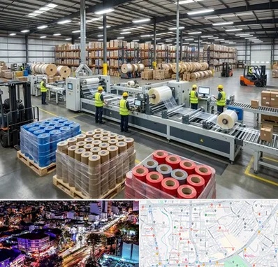 نوار چسب در منظریه رشت