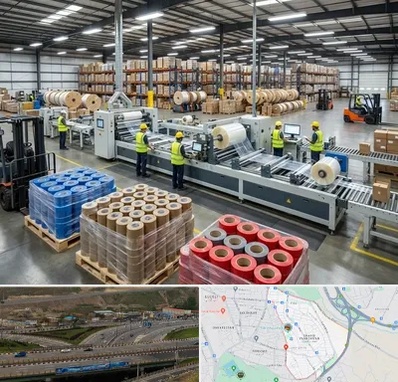 نوار چسب در یاغچیان تبریز 