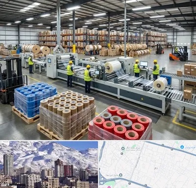 نوار چسب در ازگل 