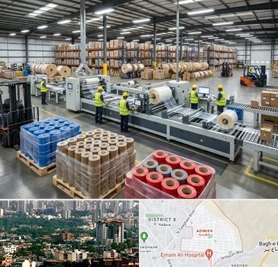 نوار چسب در عظیمیه کرج