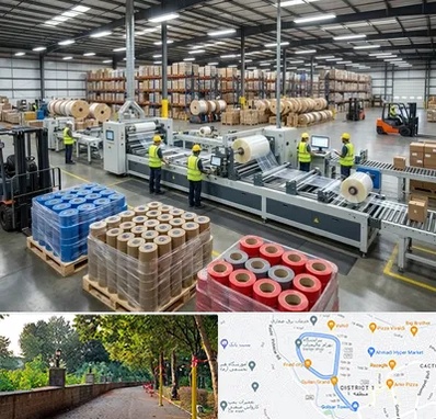 نوار چسب در بلوار گیلان رشت