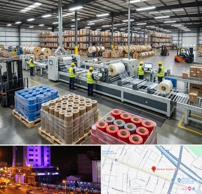 نوار چسب در آبرسان تبریز