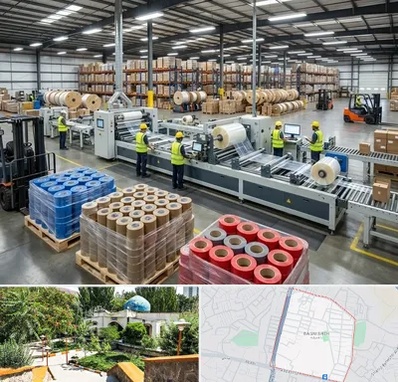 نوار چسب در باغمیشه تبریز