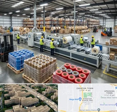 نوار چسب در اکباتان 