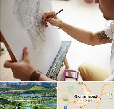 آموزشگاه طراحی سیاه قلم در خرم آباد